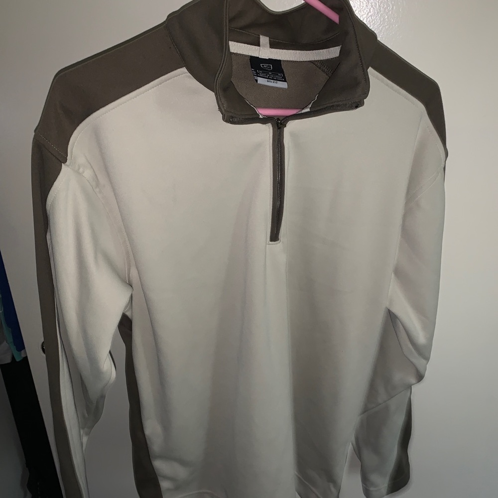 Nike Vintage Zip up mocha and tan color way